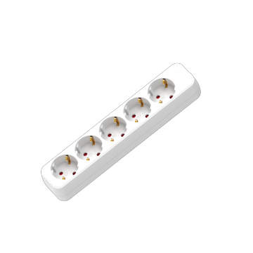 5-Outlets Germany Power Strip